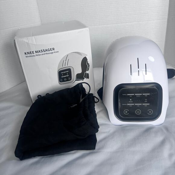 Knee Massager Heat Vibration Infrared Laser Therapy Knee Pain Relief Open Box - Picture 1 of 7